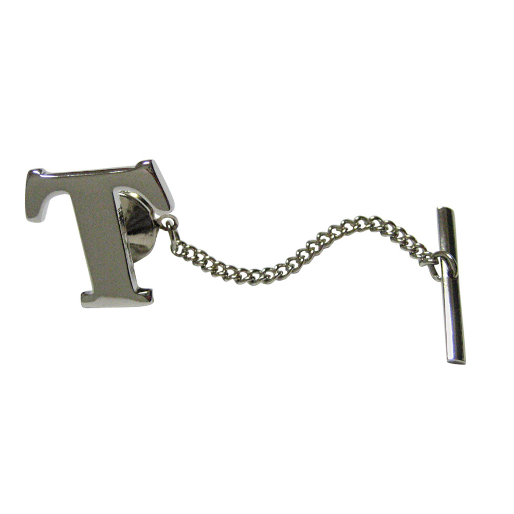 Letter T Tie Tack